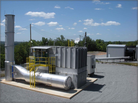 Coal mine ventilation air methane in Brookwood, Alabama
